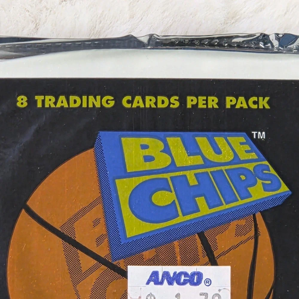 1994 SkyBox Blue Chips Sealed Pack Shaq O'Neal‎ Nolte Movie Basketball Cards